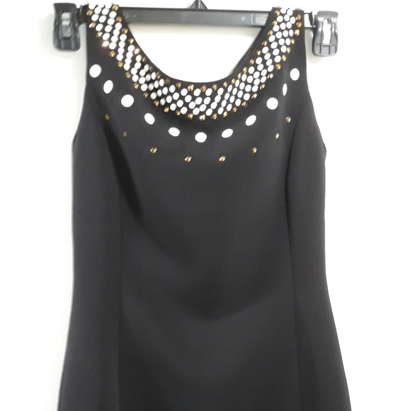 Moschino Dresses & Skirts - MOSCHINO BLACK beaded dress